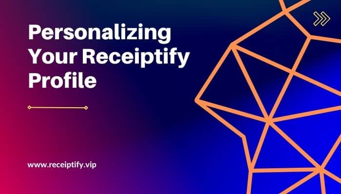 Personalizing Your Receiptify Profile